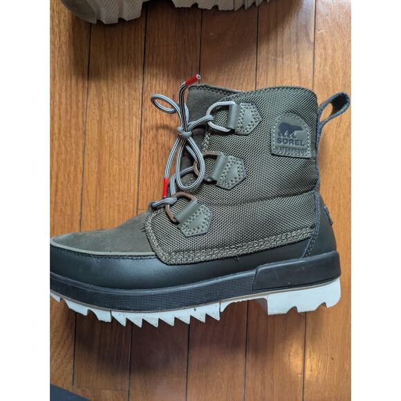 Sorel Women's Tivoli IV Boot Alpine Tundra Moss Waterproof Winter Boots Size 6.5 - Picture 2 of 6